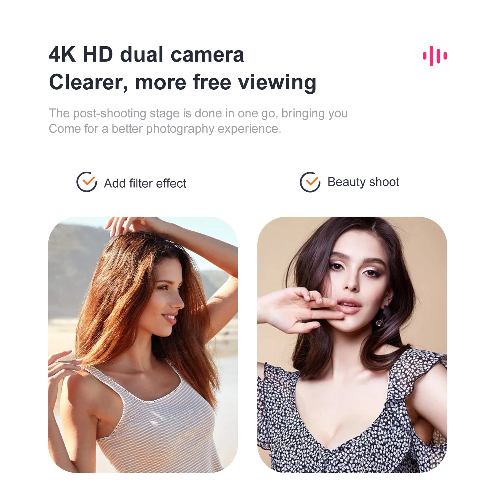 KBDFA KY907 Mini Drone, 4k hd dual camera clearer; more free viewing the