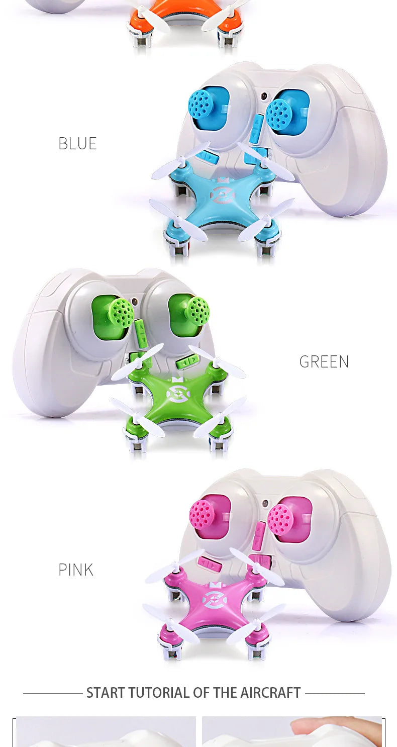 blue green pink start tutorial of the