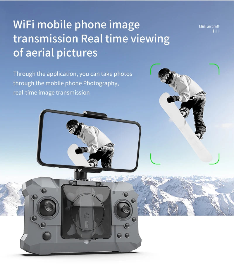 QJ KY905 Mini Drone, wifi mobile phone image mini aircralt transmission real time viewing of