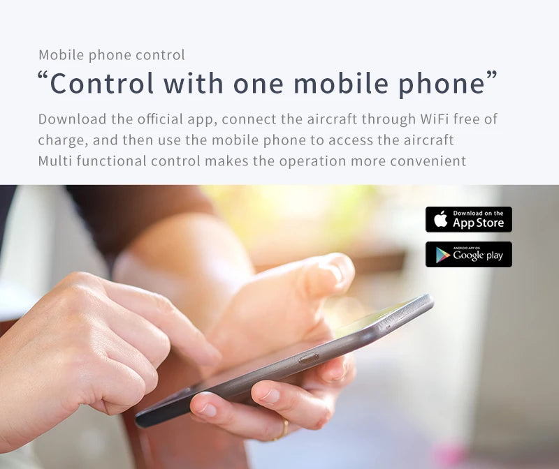 QJ KY905 Mini Drone, download the official app, connect the aircraft through wifi free of 