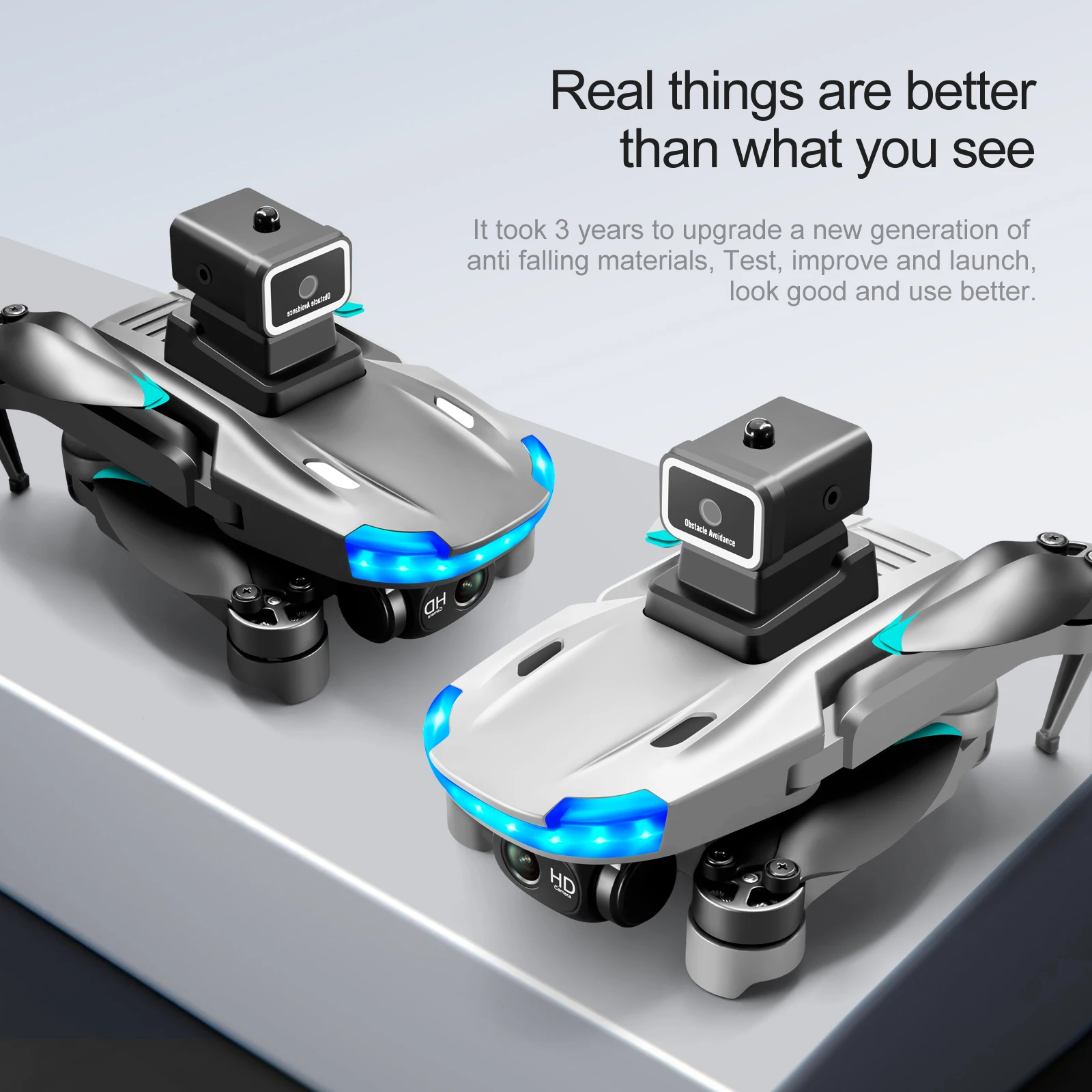 KBDFA S138 Drone, it took 3 years to upgrade a new generation of anti falling materials