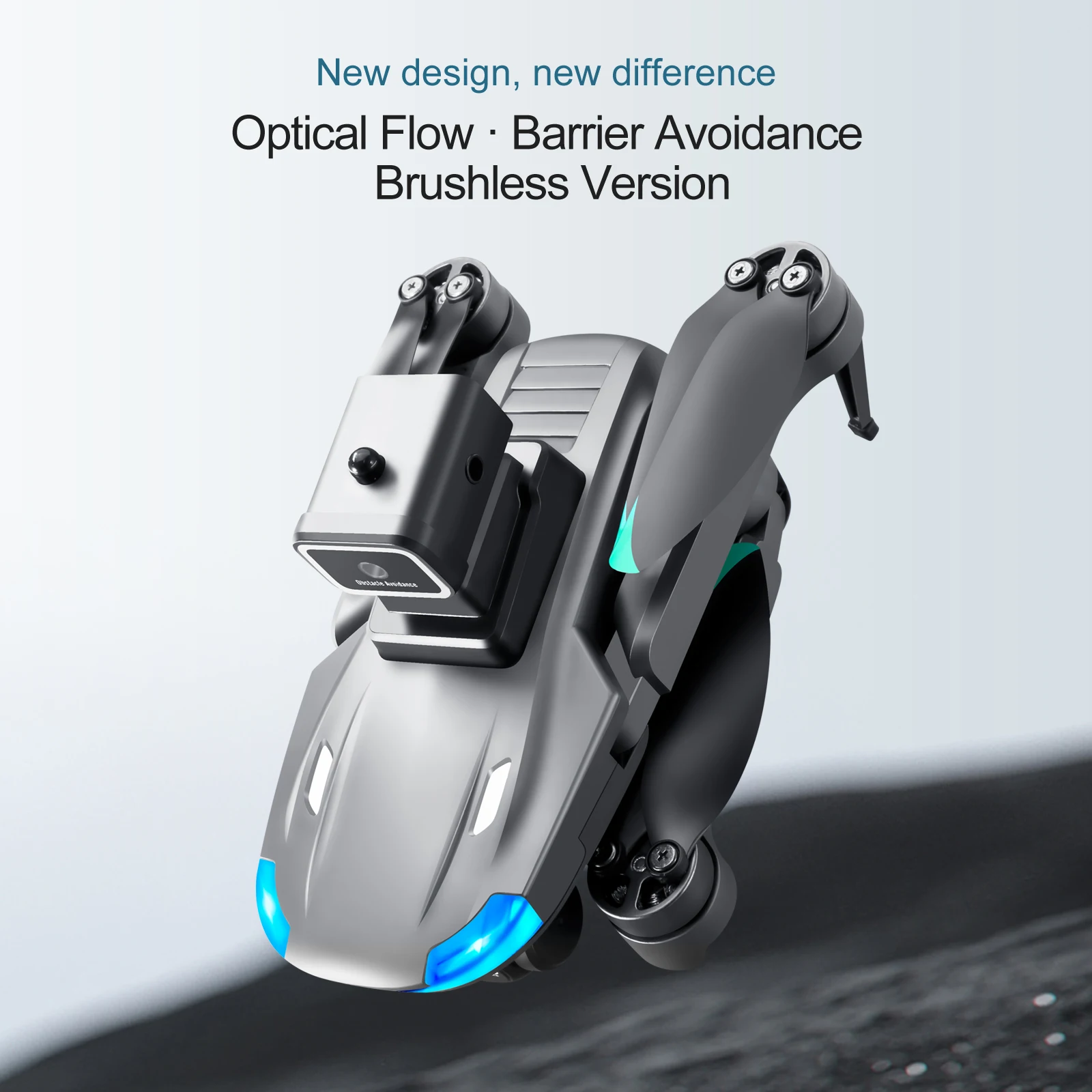 KBDFA S138 Drone, new design, new difference optical flow barrier avoidance brushless version 