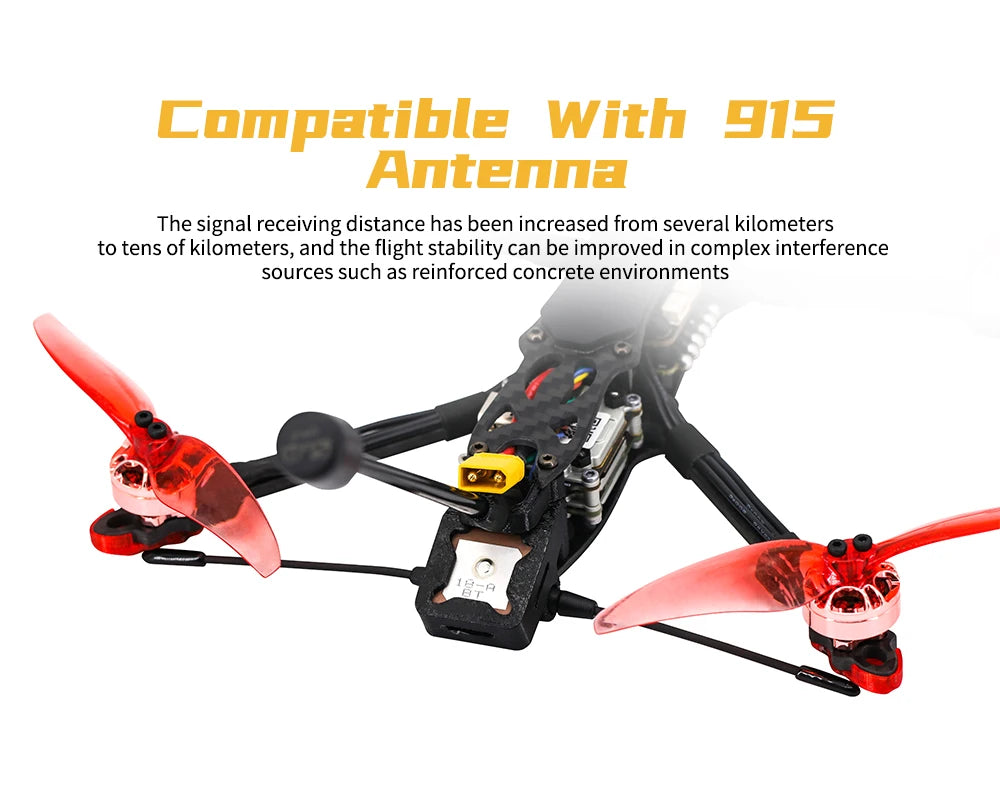 TCMMRC Night Phoenix, compatible with 915 antenna The signal receiving distance has been increased from several kilometers to