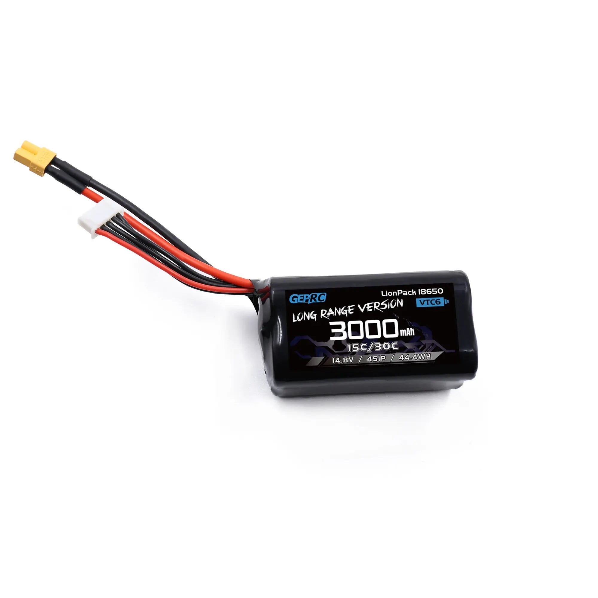GEPRC Crocodile Baby 4 FPV Drone, LionPack 18650 GEPRO VtC6 LONG 3OO0 MAh I