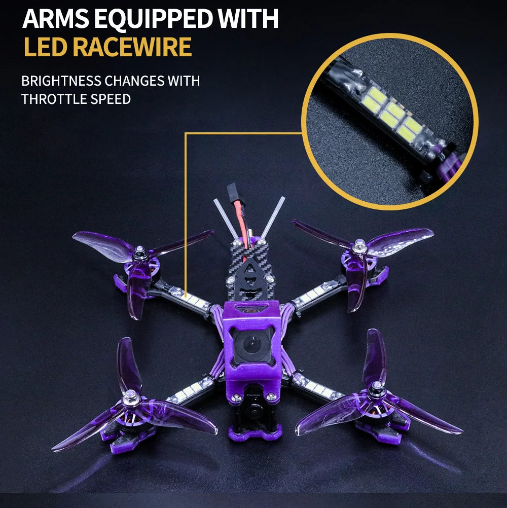 TCMMRC Night Phoenix, ARMS EQUIPPED WITH LED RACEWIRE BRIGHTNESS CHAN