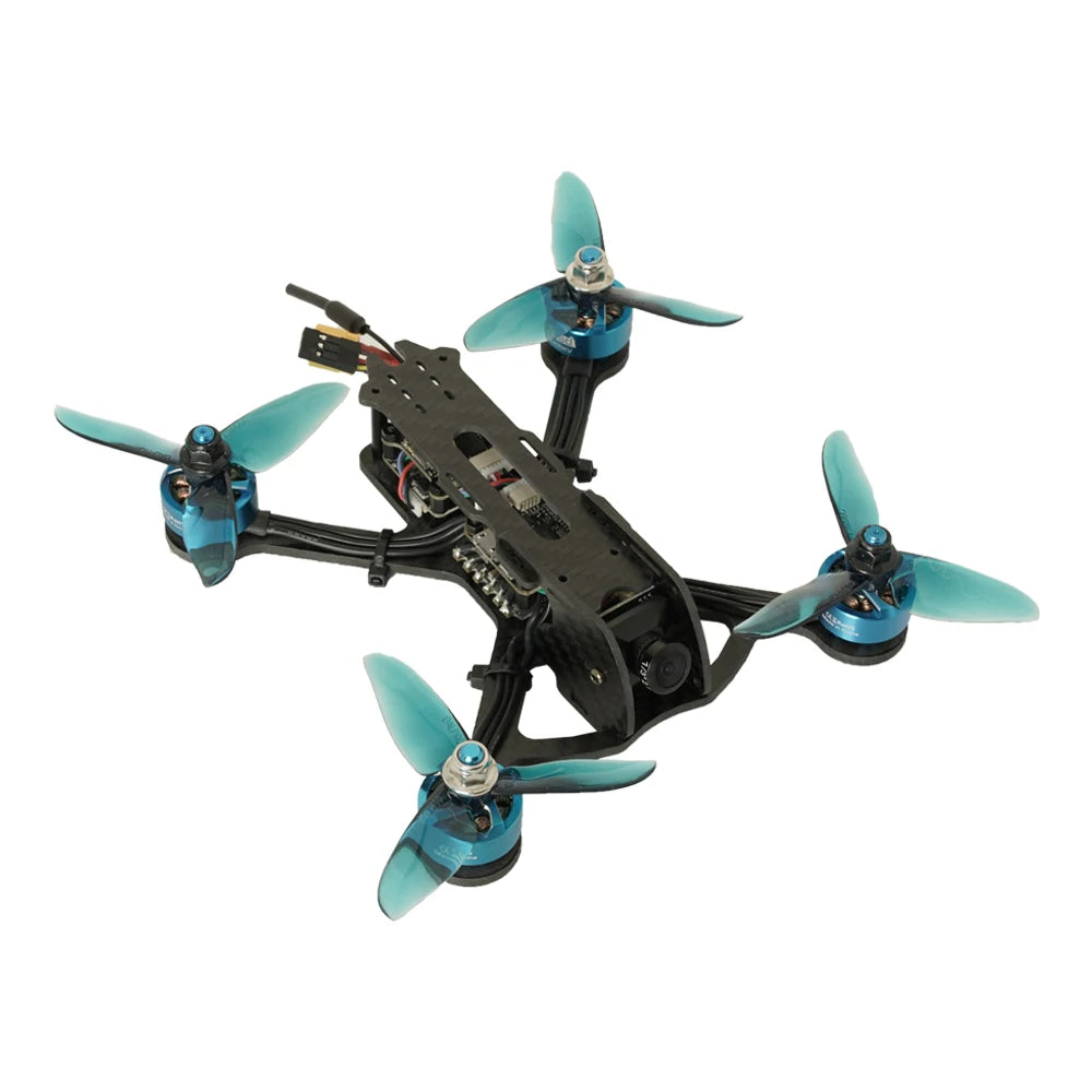 طائرة سباق بدون طيار TCMMRC TX150 FPV - قاعدة عجلات 3 بوصة 150 مم F4 وحدة تحكم طيران 400 ميجاوات VTX 1507 2400KV مع ضوء LED BEC 10 TCMMRC TX150 FPV Racing Drone, FPV Capable Dimensions : 3-inch Controller Mode : MODE1