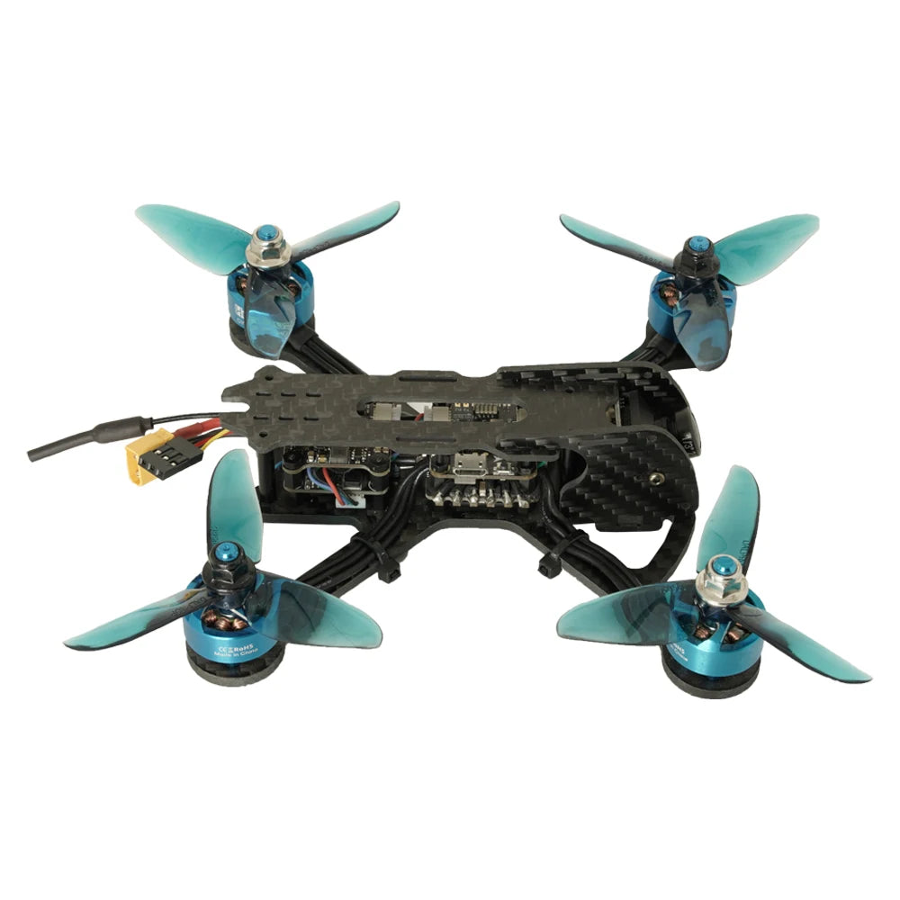طائرة سباق بدون طيار TCMMRC TX150 FPV - قاعدة عجلات 3 بوصة 150 مم F4 وحدة تحكم طيران 400 ميجاوات VTX 1507 2400KV مع ضوء LED BEC 11 TCMMRC TX150 FPV Racing Drone, FPV Capable Dimensions : 3-inch Controller Mode : MODE1