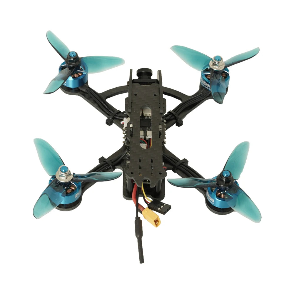 طائرة سباق بدون طيار TCMMRC TX150 FPV - قاعدة عجلات 3 بوصة 150 مم F4 وحدة تحكم طيران 400 ميجاوات VTX 1507 2400KV مع ضوء LED BEC 15 TCMMRC TX150 FPV Racing Drone, FPV Capable Dimensions : 3-inch Controller Mode : MODE1