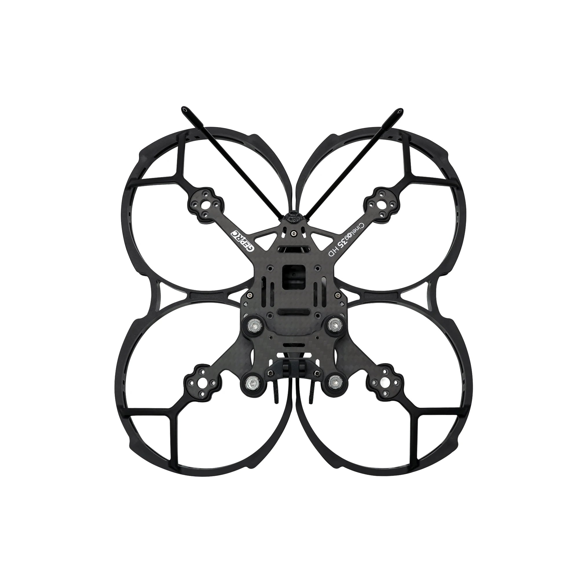 Carbon Fiber Frame: The GEP-CL35 Frame Kit features a carbon fiber frame that