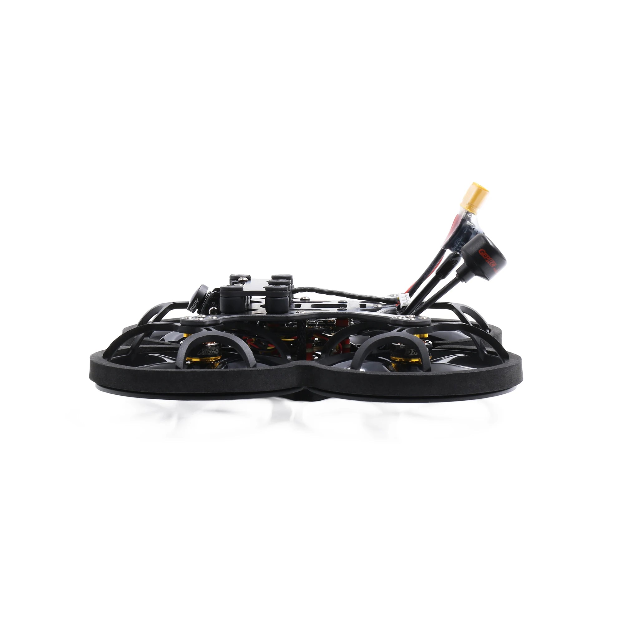 GEPRC CineLog25 التناظرية CineWhoop Drone - Caddx EOS2/Runcam Nano2 كاميرا GEP-20A-F4 FC GR1404 4500kv لطائرة RC FPV Quadcopter Drone 13 GEPRC CineLog25 Analog CineWhoop Drone, CineLog25's flight time is around 5.5 minutes (it depends on the flying habits