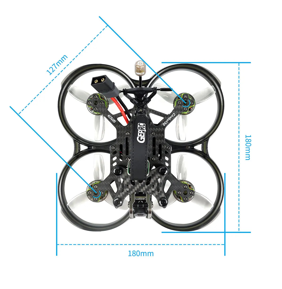 GEPRC NEW Cinebot30  FPV Drone, 127mm ocloqauij 0