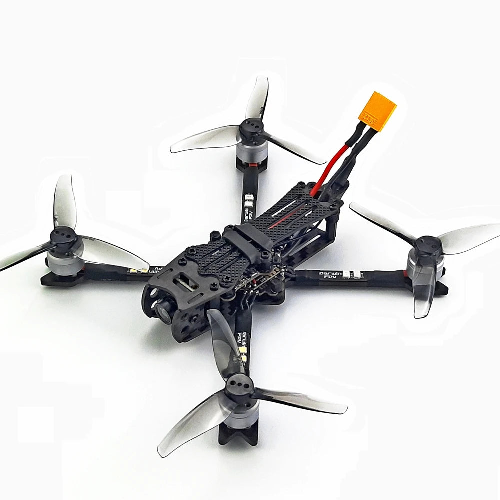داروين FPV Baby Ape/Pro 142 مللي متر 3 بوصة 2-3S FPV Racing RC الطائرة بدون طيار PNP كوادكوبتر F4 FC 15A AIO ESC 1104 موتور 5.8G VTX 700TVL كاميرا 18 1x Baby Ape/Pro 142mm 3" FPV Drone Color: