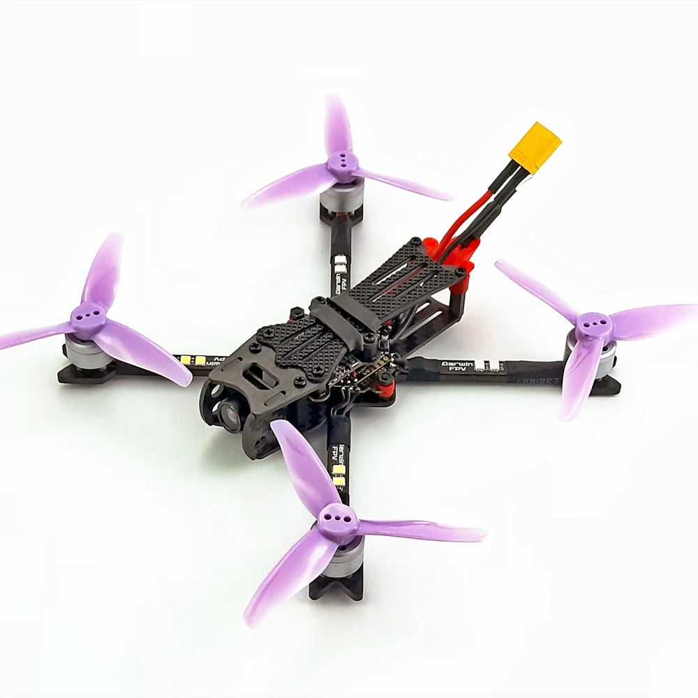 داروين FPV Baby Ape/Pro 142 مللي متر 3 بوصة 2-3S FPV Racing RC الطائرة بدون طيار PNP كوادكوبتر F4 FC 15A AIO ESC 1104 موتور 5.8G VTX 700TVL كاميرا 19 1x Baby Ape/Pro 142mm 3" FPV Drone Color: