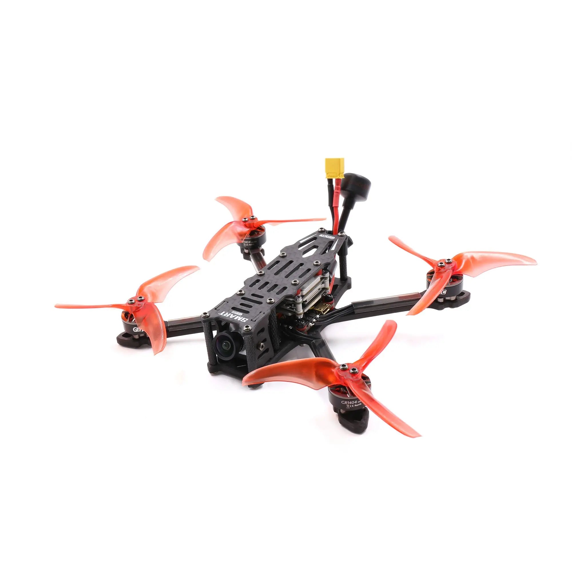 GEPRC SMART 35 FPV Drone, Using the mainstream F411 AIO flight system, the electronic system runs more stab
