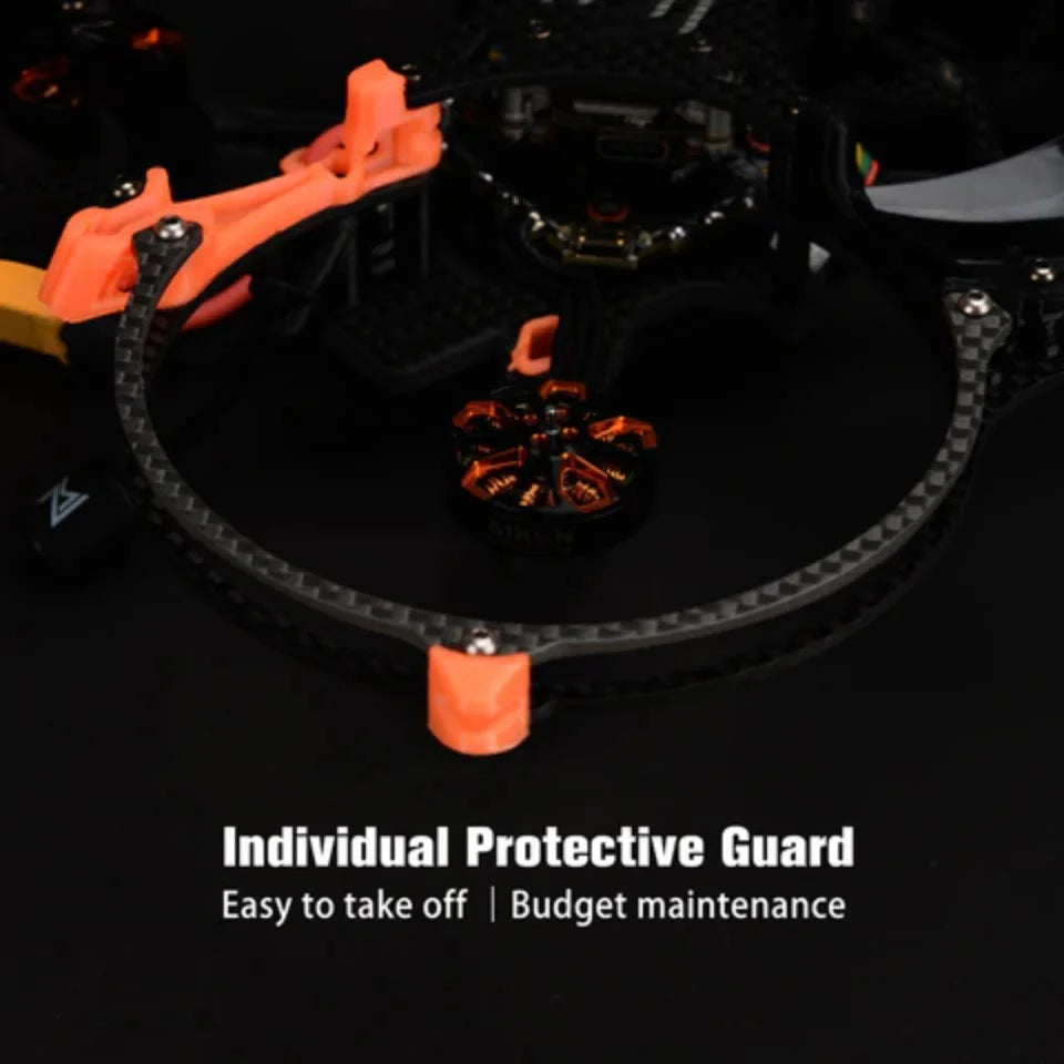 AIKON GEEK-35CF FPV Drone, Individual Protective Guard to take off Budget maintenance