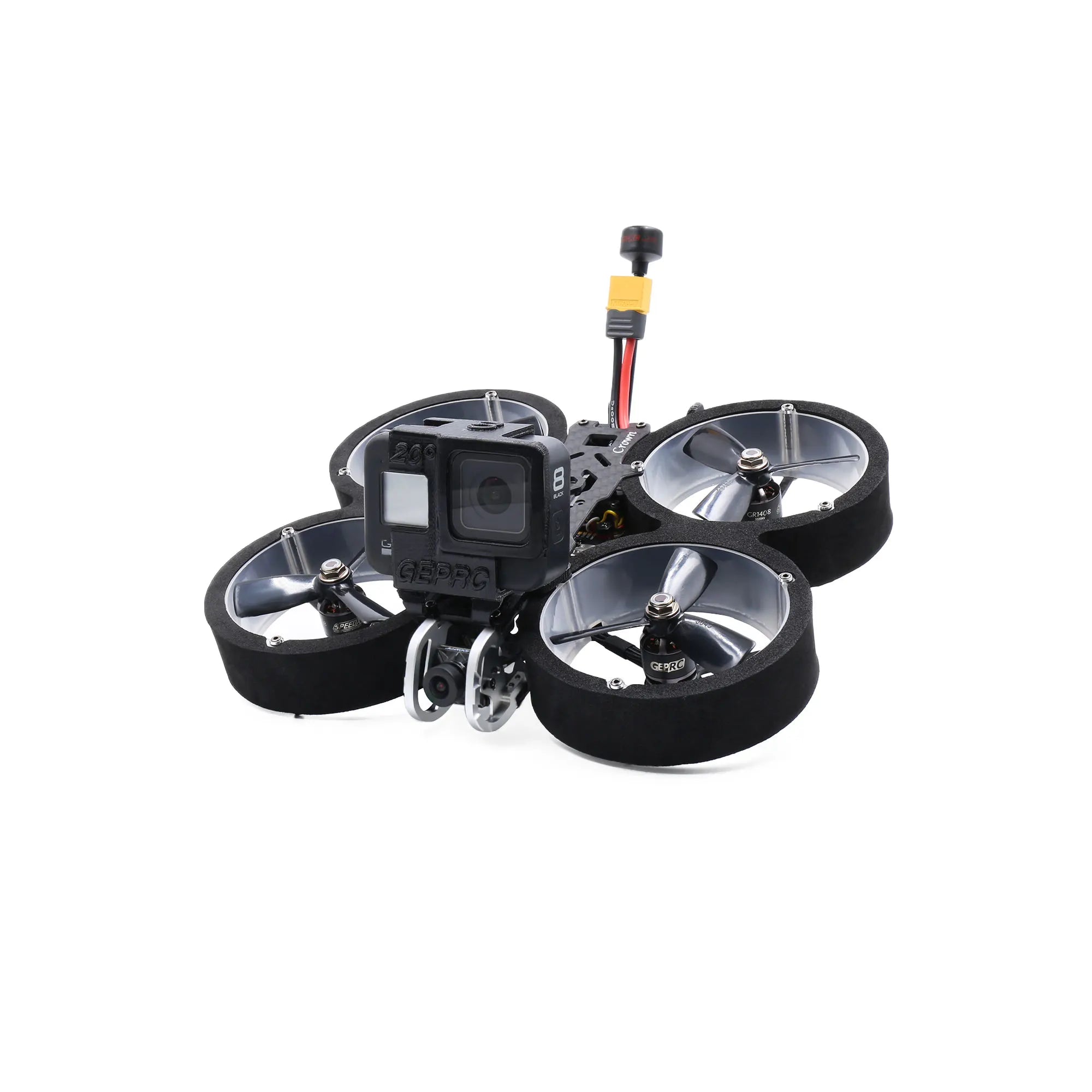 GEPRC Crown HD Cinewhoop FPV Drone, the Crown HD Cinewhoop is equipped with the Caddx Vista HD VTX