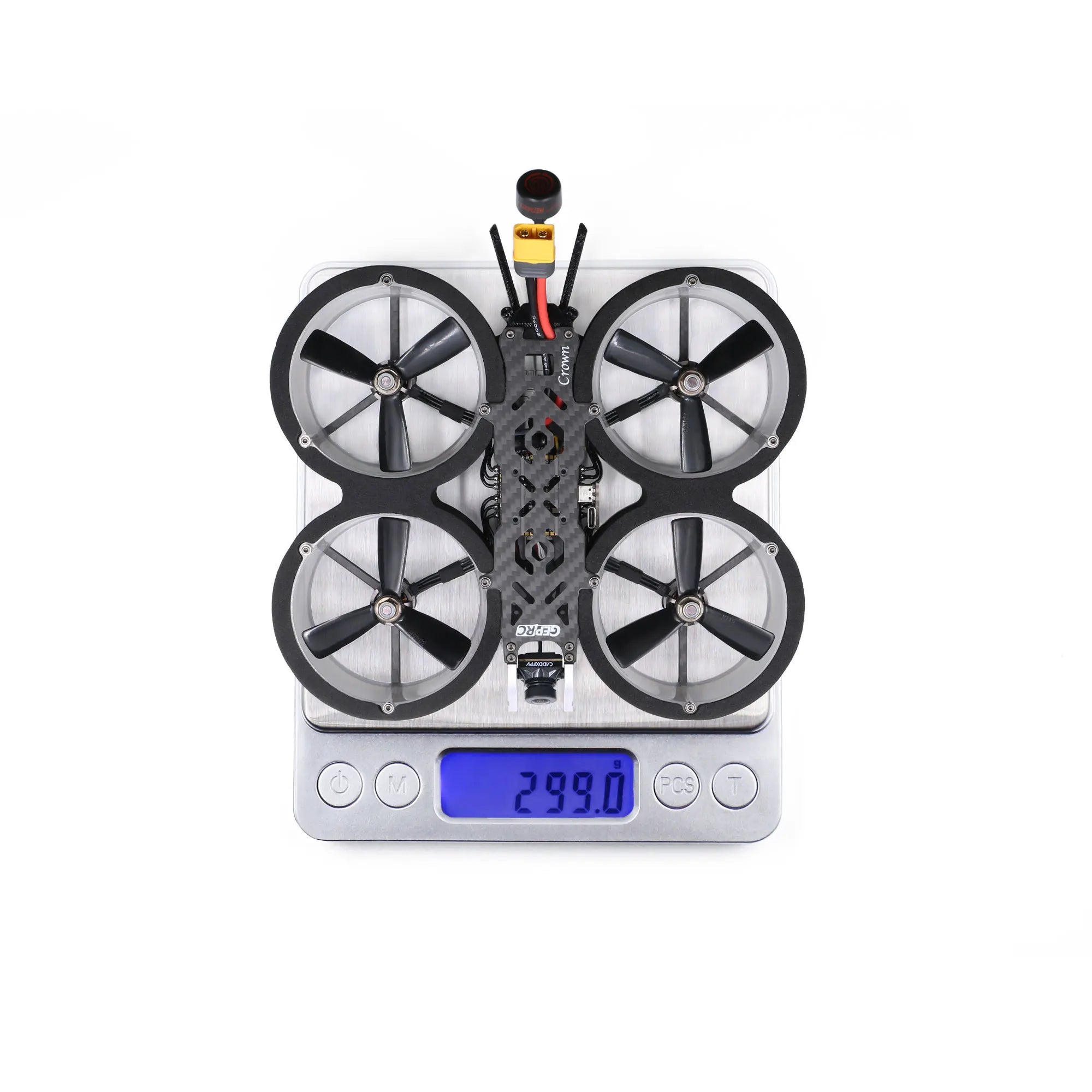 GEPRC Crown HD Cinewhoop FPV Drone, Ensure the propellers are tightened properly and rotate in the correct direction