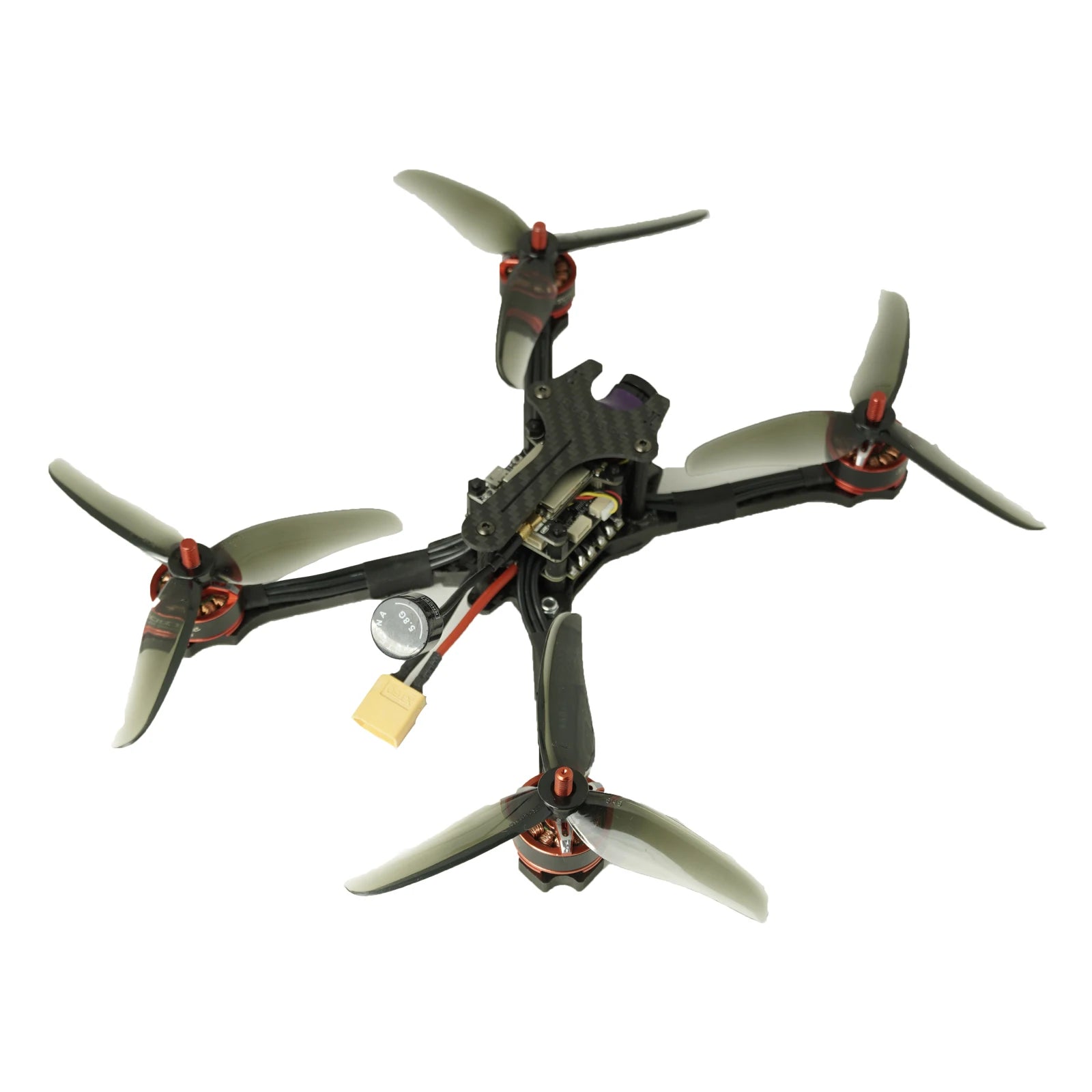 طائرة سباق بدون طيار TCMMRC Xtreme 210 - طائرات سباق بدون طيار FPV طويلة المدى مقاس 5 بوصة، كوادكوبتر F4 600MW مع كاميرا HD احترافية 9 TCMMRC Xtreme 210 Racing Drone - 5-Inch Long Range