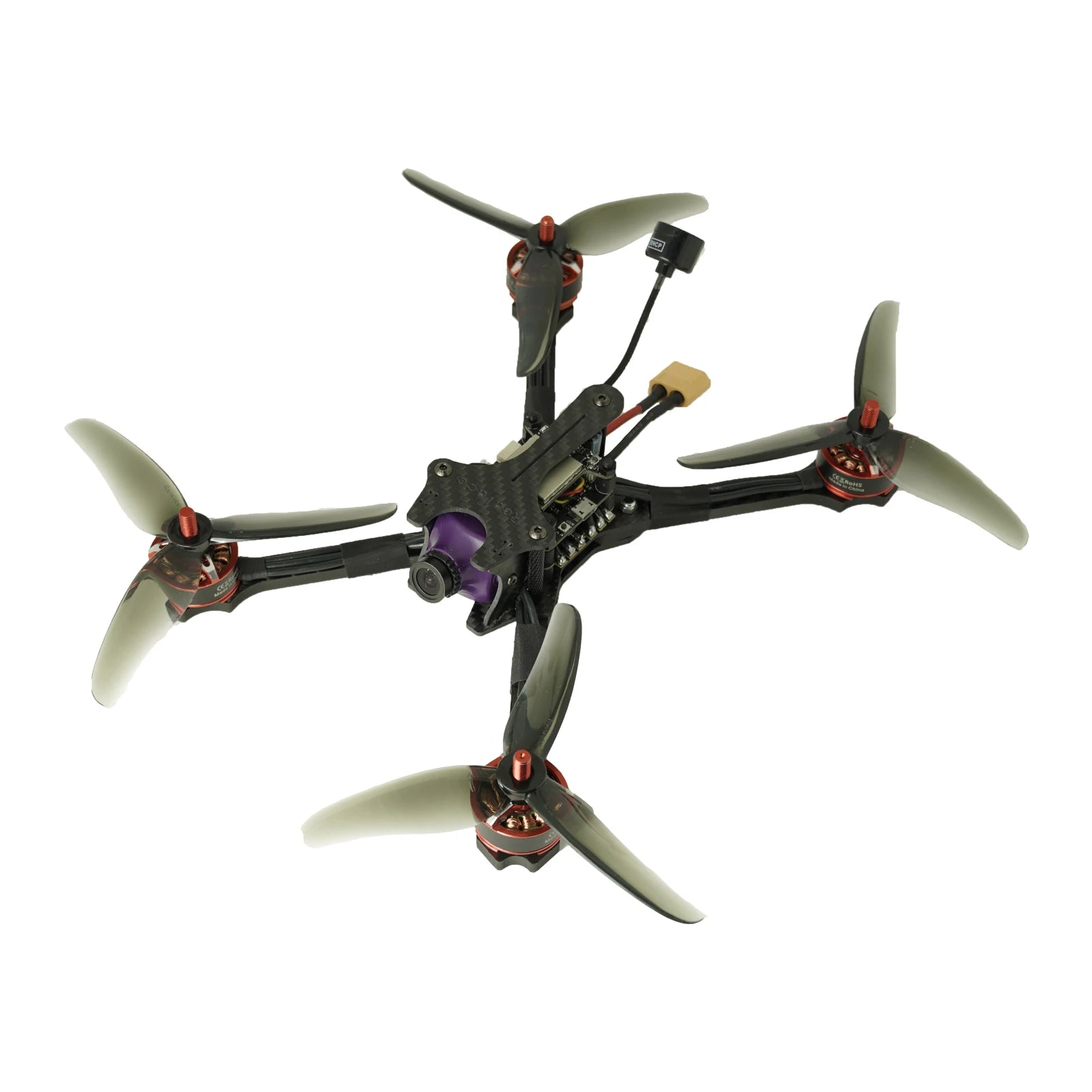 طائرة سباق بدون طيار TCMMRC Xtreme 210 - طائرات سباق بدون طيار FPV طويلة المدى مقاس 5 بوصة، كوادكوبتر F4 600MW مع كاميرا HD احترافية 11 TCMMRC Xtreme 210 Racing Drone - 5-Inch Long Range