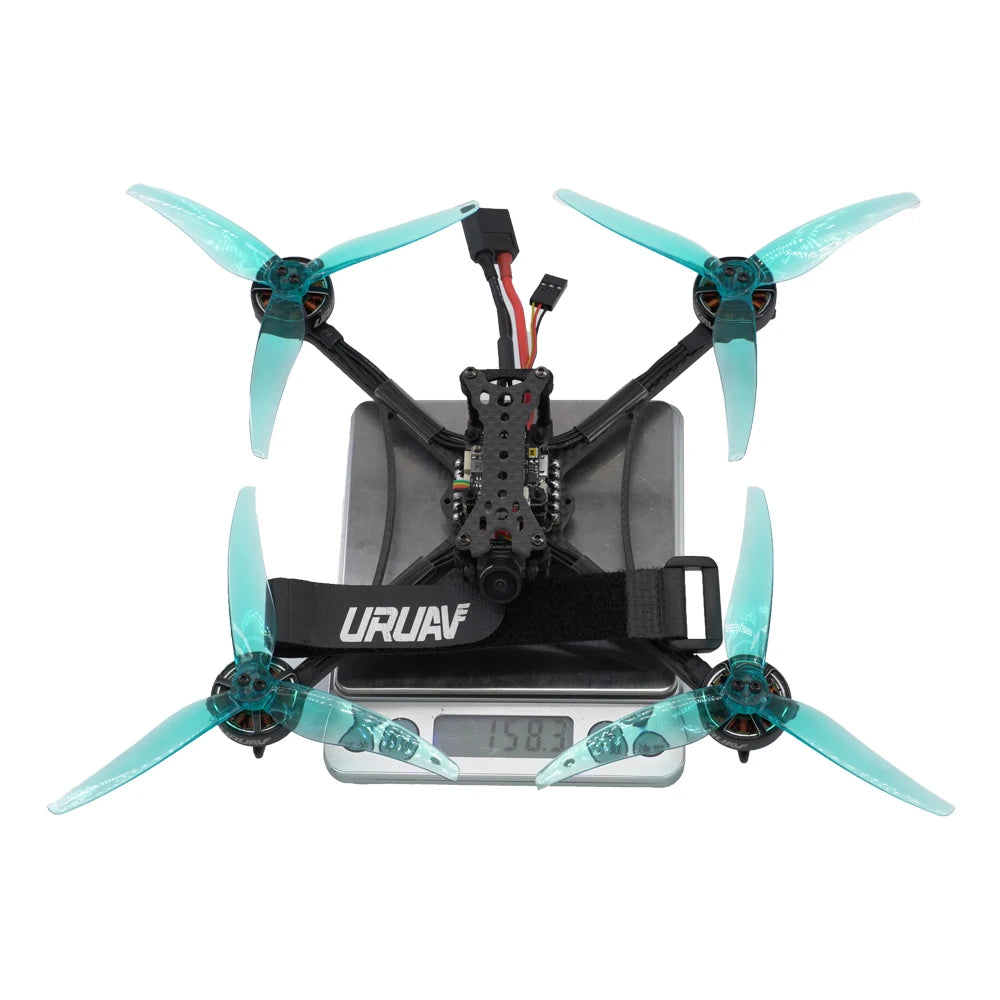 TCMMRC Concept 195 FPV Drone, you can choose your preferred flight controller, radio control system, motors, ESCs,