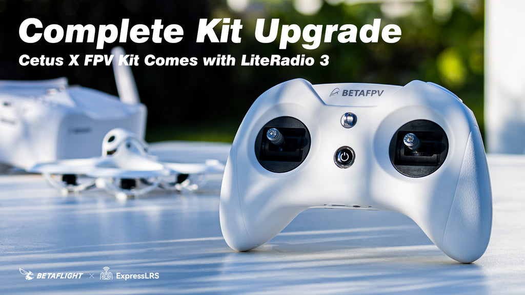 BETAFPV Cetus X - بدون فرش FPV/BNF Frsky Quadcopter كاميرا قابلة للتعديل للسباق الداخلي بدون طيار ELRS 2.4G مروحية RC خارجية 16 BETAFPV Cetus X, Complete Kit Upgrade Cetus X FPV Kit Comes with LiteRadio 3 B