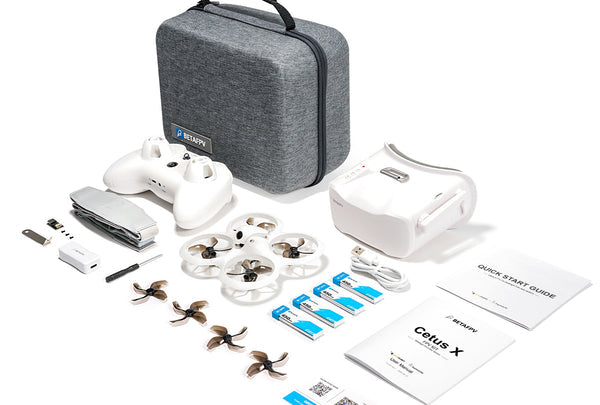 BETAFPV Cetus X - بدون فرش FPV/BNF Frsky Quadcopter كاميرا قابلة للتعديل للسباق الداخلي بدون طيار ELRS 2.4G مروحية RC خارجية 20 BETAFPV Cetus X, FPV Simulator Supported First time flying a quadcopter