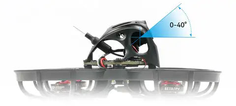 BETAFPV Meteor75 Pro, built-in 8 GB storage, this VTX has the capability of recording HD video