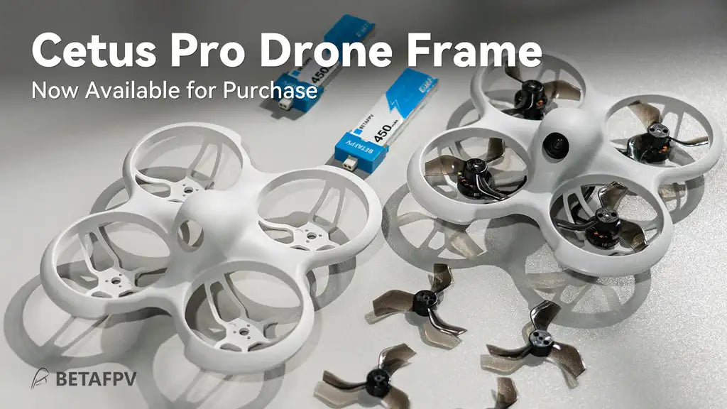 إطار Cetus Pro بدون فرشاة 9 Cetus Pro Drone Frame Now Available for Purchase BETAFPV 3 450 MIv