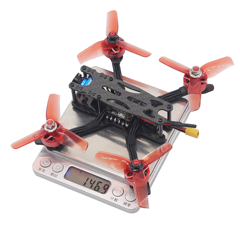 طائرة TCMMRC Dolphin Racing Drone - 3 بوصة 3-6s 1507-2400KV كوادكوبتر RC طائرة مع كاميرا FPV Racing Drone DIY Mini Drone Kit هدايا السنة الجديدة 2023 20 TCMMRC Dolphin Racing Drone, shipping way is better though it is more expensive