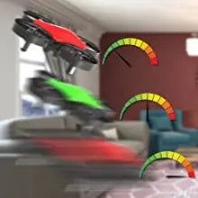 EMAX Cyber-Rex S620 Mini Drone, Thrillmotion's easy Fly/Land button makes it easy for the Pilot to