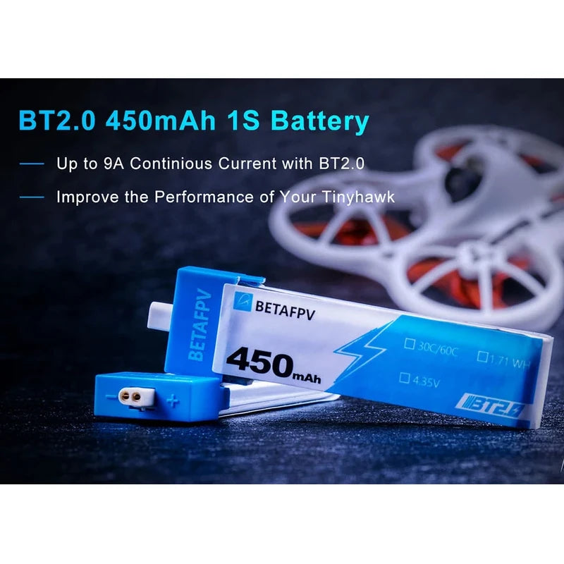 BETAFPV Cetus Pro Racing Drone - طقم FPV RTF داخلي خارجي Frsky D8 VTX Lite Radio 2 SE Transmitter 5.8G 14DBI VR02 FPV Goggles 21 BETAFPV Cetus Pro Racing Drone, BT2.0 450mAh 1S Battery Up to 9A Continious Current with