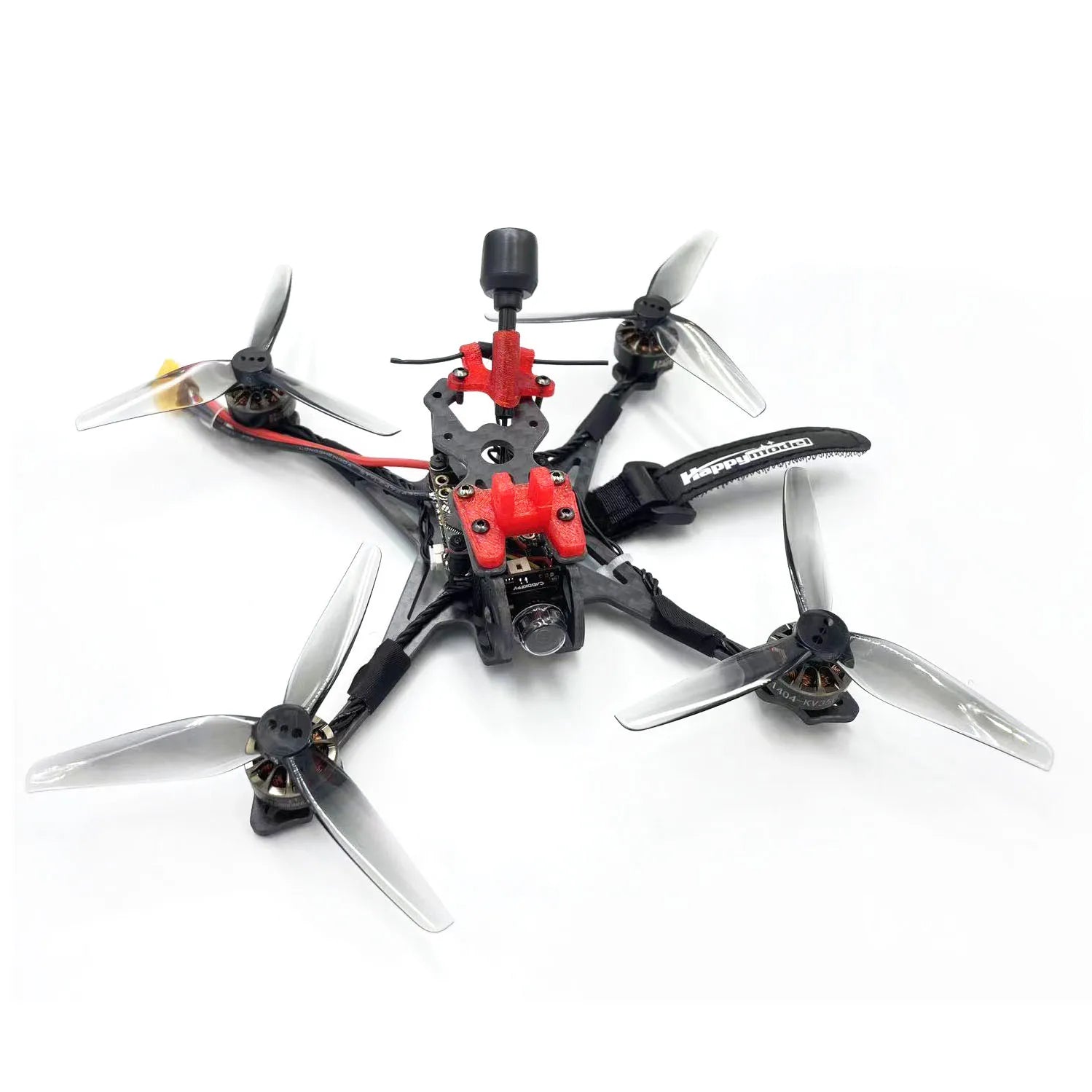 HappyModel Crux35 - ELRS X1 CrazyF411 BLHELIS 5A OVX303 300mW Caddx Ant 1200TVL EX1404 KV3500 4S 3.5 بوصة FPV حرة بدون طيار 7 HappyModel Crux35, the analog version is equipped with CADDXFPV Ant ant camera