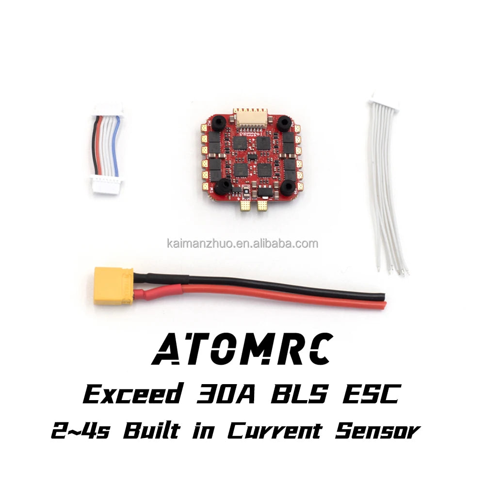 ATOMRC Seagull RTF - Micro FPV RC Racing Quadcopter Toys 3.5 "4S 158mm Drone T8 LITE Radio Skyzone Cobra LITE FPV Goggles 10 ATOMRC Seagull RTF, ATOMRC Exceed J0A BLS ESC 24s Built in Current