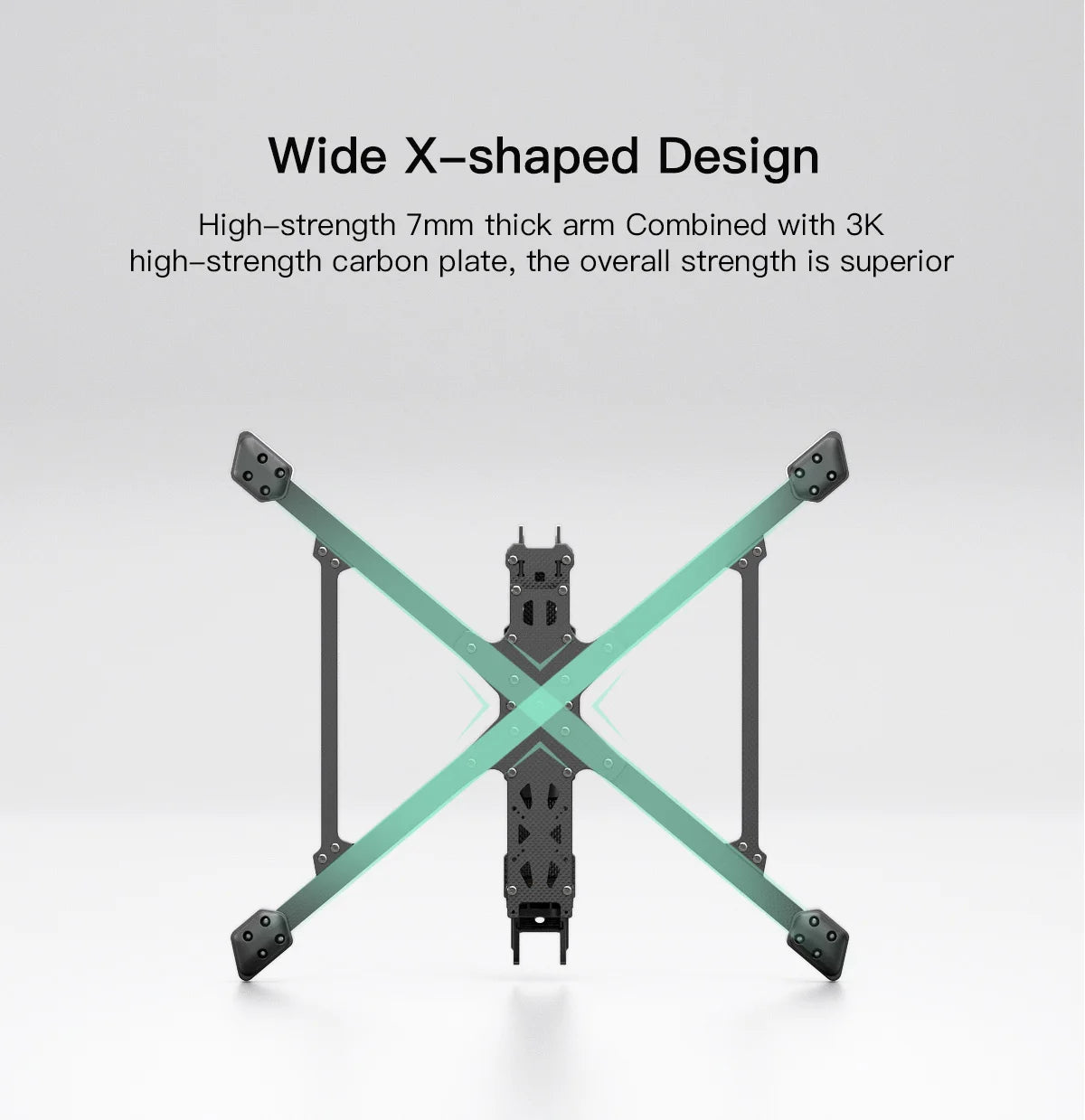 GEPRC EF10 1.2G 2W Long Range 10inch FPV - EM3115 KV900 TAKER BLS 80A ESC High-performance RC Quadcopter Freestyle Drone Airplane 10 GEPRC EF10 1.2G 2W Long Range 10inch FPV, wider X-shaped Design High-strength 7mm thick arm .