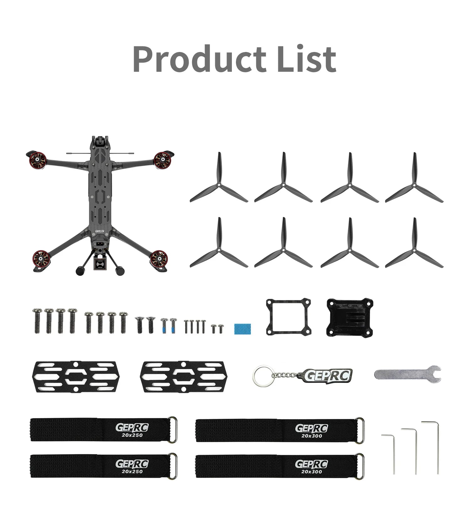 GEPRC MOZ7 HD, Built-in Bluetooth RC Quadcopter