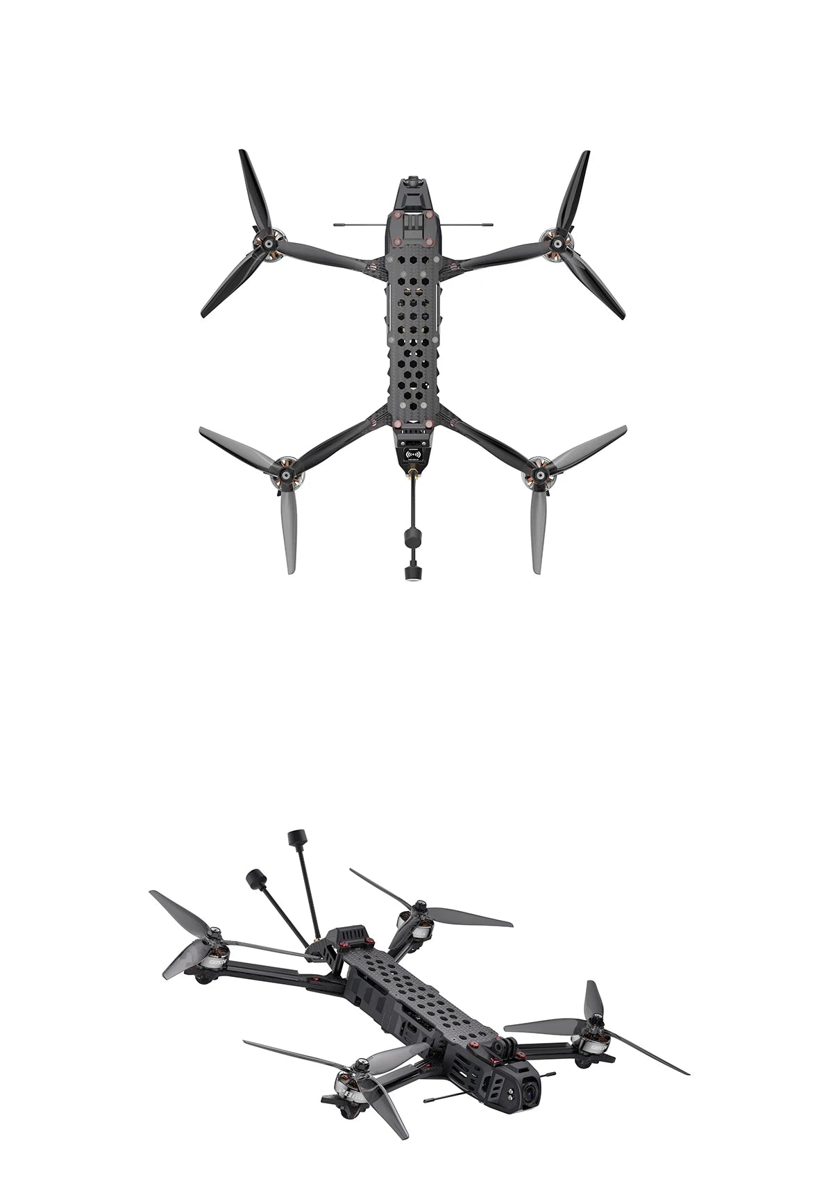 GEPRC Crocodile75 V3 HD - Avatar V2 Long Range FPV 7.5inch 6S TAKER 60A Stack O3 Air Unit 2806.5 1350KV Motor TBS NanoRX GPS FPV 18 GEPRC Crocodile75 V3 HD - Avatar V2 Long