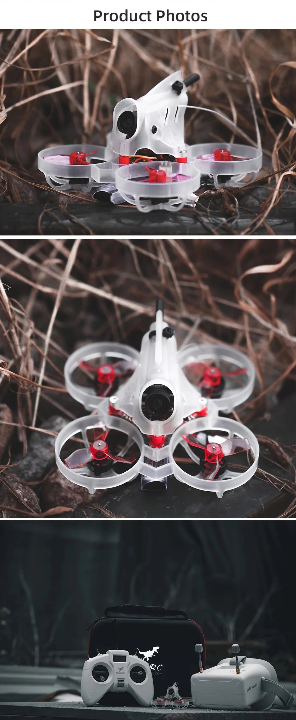 HGLRC Petrel 65 Whoop 1S Brushless Indoor FPV Dr