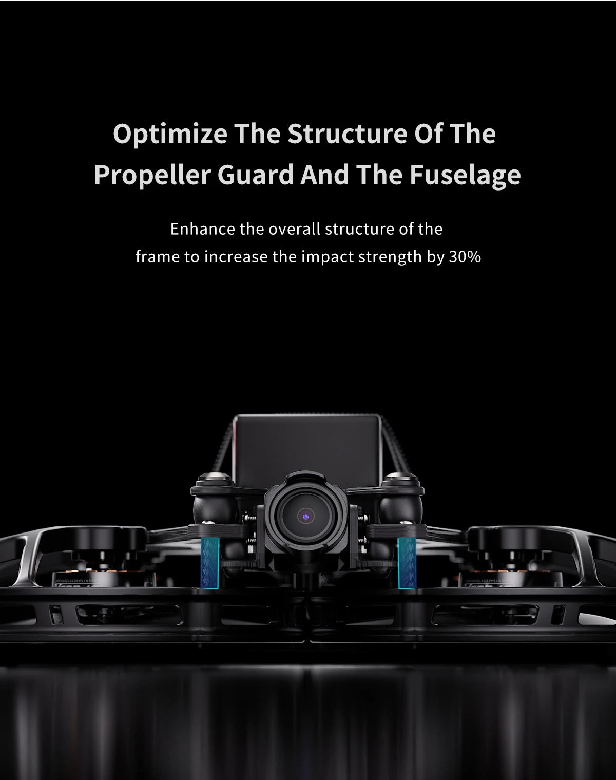 GEPRC CineLog35 V2 HD - O3 GPS FPV Drone O3 Air Unit GEP F722-45A AIO V2 2650KV 6S TBS ELRS RC FPV كوادكوبتر حرة بدون طيار 11 GEPRC CineLog35 V2 HD - O3 GPS FPV, GEPRC CineLog35 V2 HD, Optimize The Structure Of The Propeller Guard And The Fuselage Enhance the