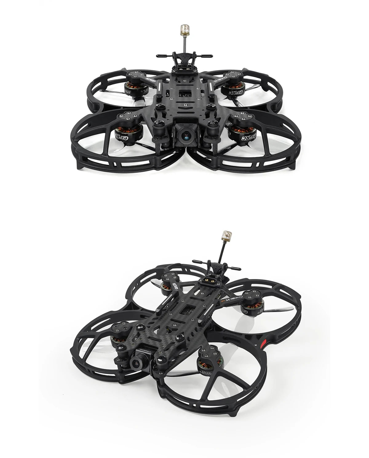 GEPRC CineLog35 V2 HD - O3 GPS FPV Drone O3 Air Unit GEP F722-45A AIO V2 2650KV 6S TBS ELRS RC FPV كوادكوبتر حرة بدون طيار 21 GEPRC CineLog35 V2 HD, Propeller Guard adds memory card and USB ports to O3 Air Unit for easy data reading