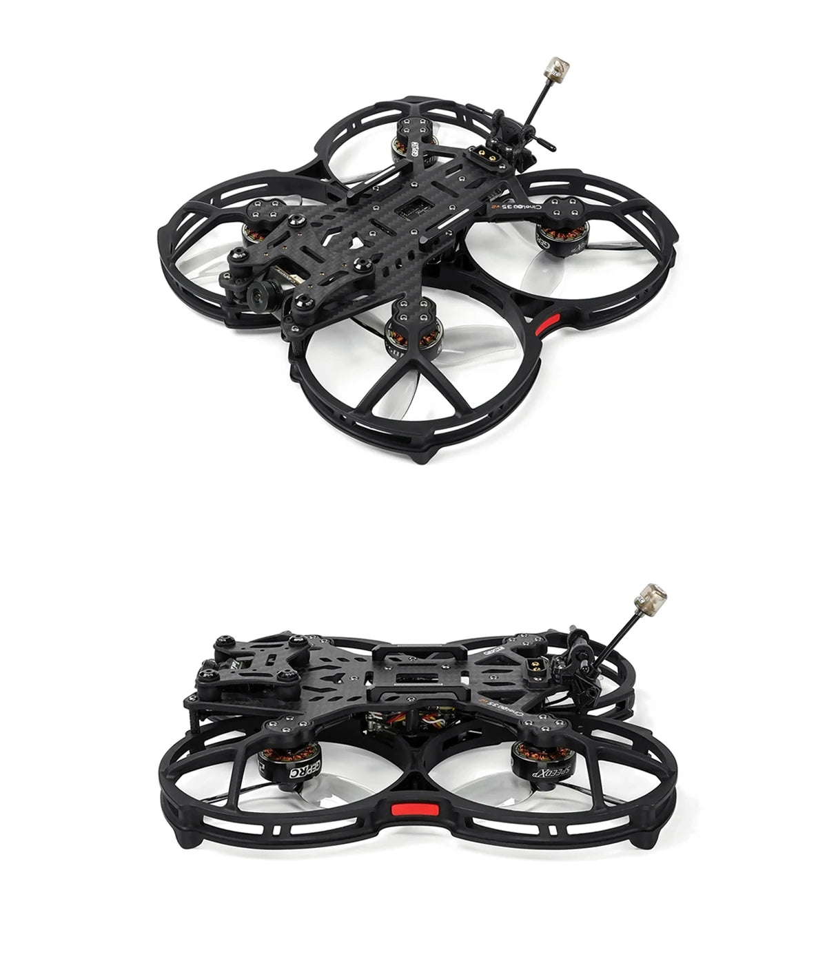 GEPRC CineLog35 V2 HD - O3 GPS FPV Drone O3 Air Unit GEP F722-45A AIO V2 2650KV 6S TBS ELRS RC FPV كوادكوبتر حرة بدون طيار 22 GEPRC CineLog35 V2 HD, CineLog35 v2 version integrated with O3 VTX