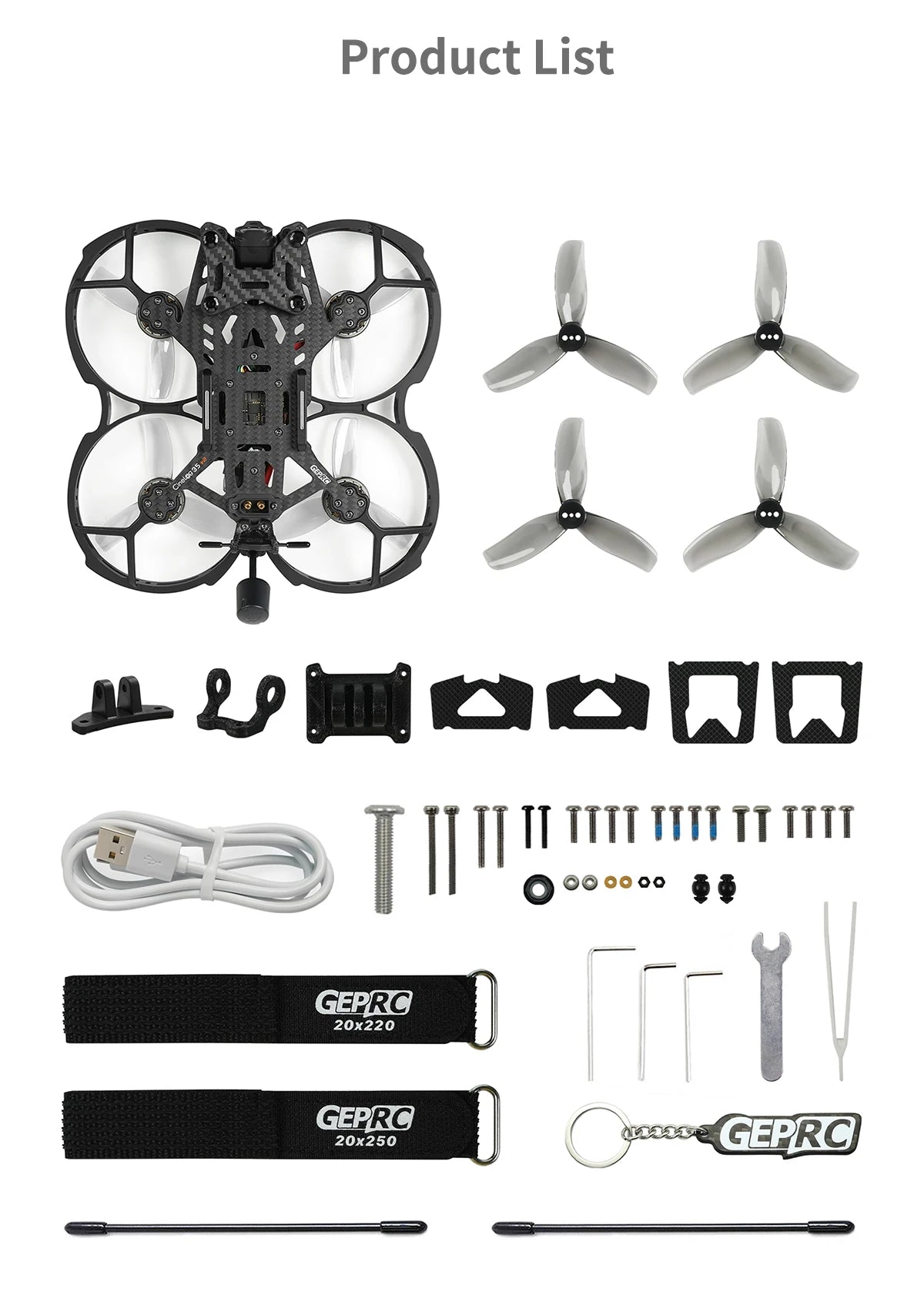 GEPRC CineLog35 V2 HD - O3 GPS FPV Drone O3 Air Unit GEP F722-45A AIO V2 2650KV 6S TBS ELRS RC FPV كوادكوبتر حرة بدون طيار 26 GEPRC CineLog35 V2 HD