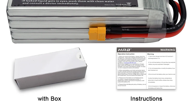 HRB 6S 22,2 V Lipo-Akku – 3600 mAh XT60 T Deans EC5 XT90 XT90-S AS150 weiblich RC Hubschrauber FPV Flugzeuge Auto LKW Boot Teile 60C 23 HRB 6S 22.2V Lipo Battery, cukedmquid Jaces HEnEnG aan Ie Cannet