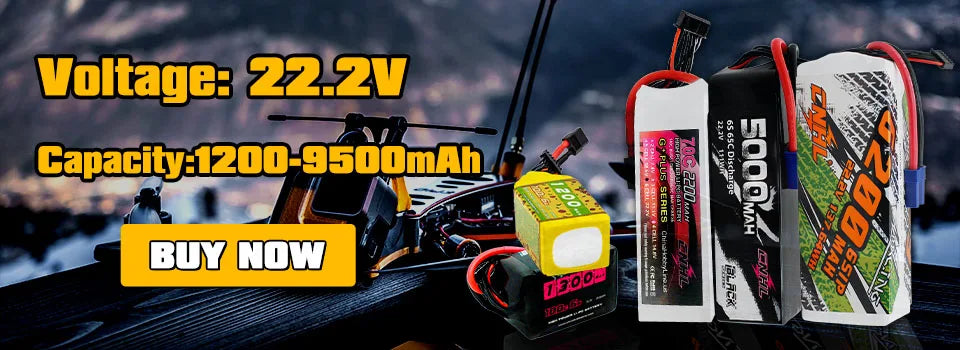 CNHL 4S 6S 14.8V 22.2V Lipo Battery for FP
