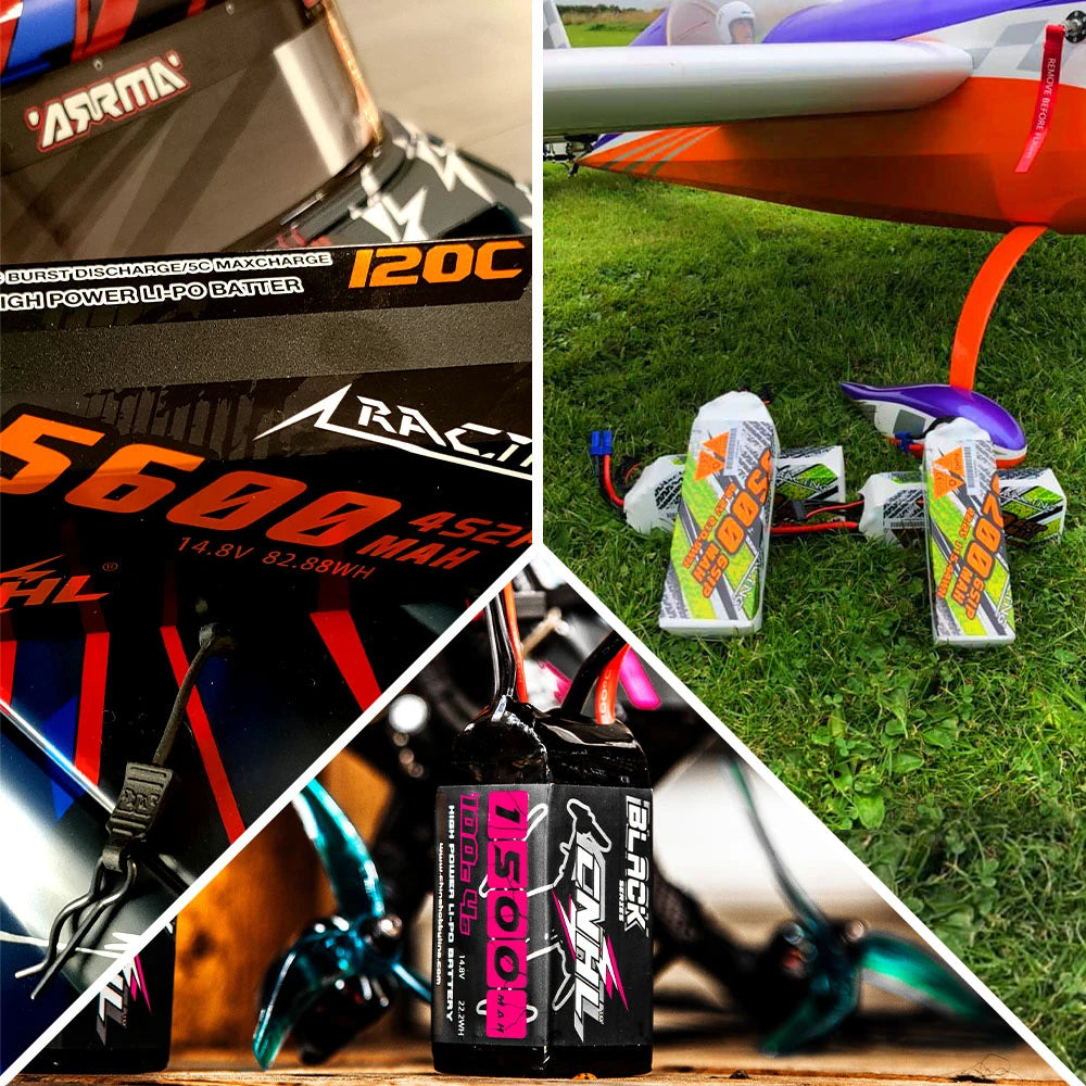 CNHL Lipo Battery for FPV Drone, CNHL Lipo Battery, QWESUDIOECEbO0@T5@3 1Z0c