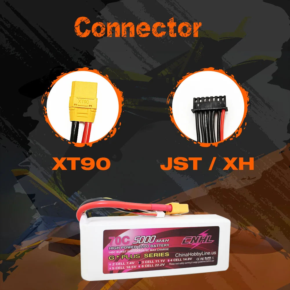 CNHL Lipo Battery For FPV Drone, CNHL Lipo Battery, ChinaHobbyLine: US PLUS CELL 14 Bv (fcie 2 CELL