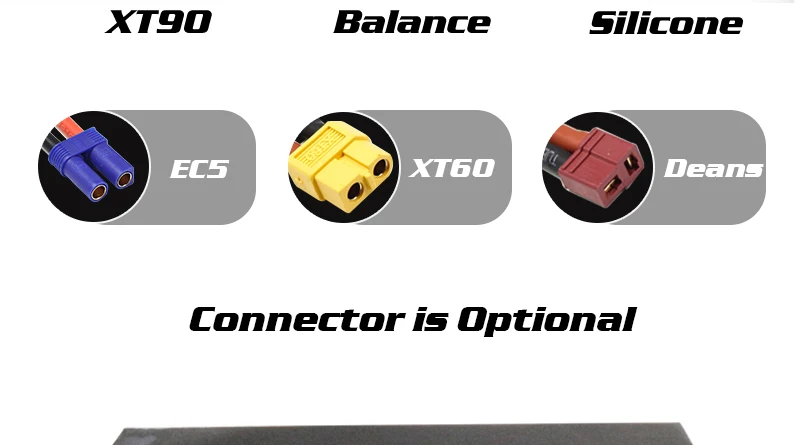 HRB Graphene 2S 3S 4S 5S 6S Lipo Battery - 3000mah 3800mah 5000mah 6000mah 7.4V 11.1V 14.8V 18.5V 22.2V 100C XT90 EC5 RC Toy Parts 14 HRB Graphene 2S 3S 4S 5S 6S Lipo Battery, Xt9O Balance Silicone EcS XT6O Deans Connector