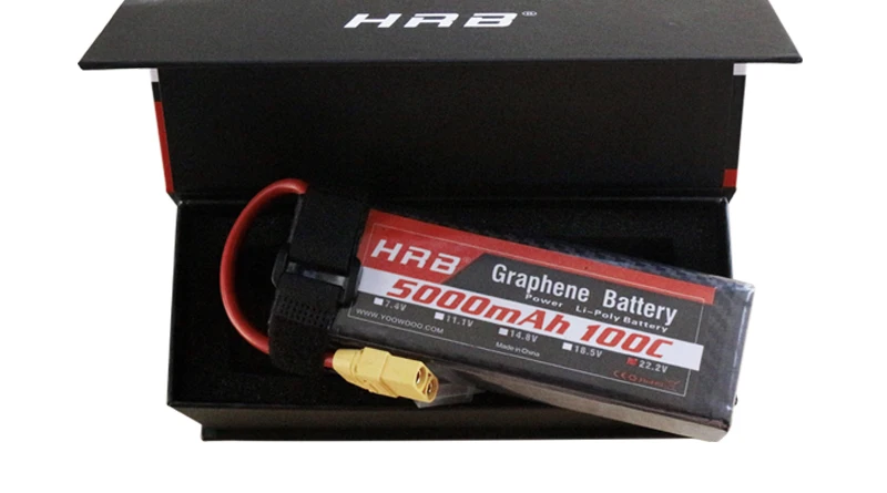 HRB Graphene 2S 3S 4S 5S 6S Lipo Battery - 3000mah 3800mah 5000mah 6000mah 7.4V 11.1V 14.8V 18.5V 22.2V 100C XT90 EC5 RC Toy Parts 15 HRB Graphene 2S 3S 4S 5S 6S Lipo Battery, HaB Graphene SudumAn Battery cantdcon mOc