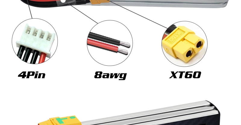 HRB Lipo Battery, 2S 3S 4S 5S 6S 1S RC FPV Helic