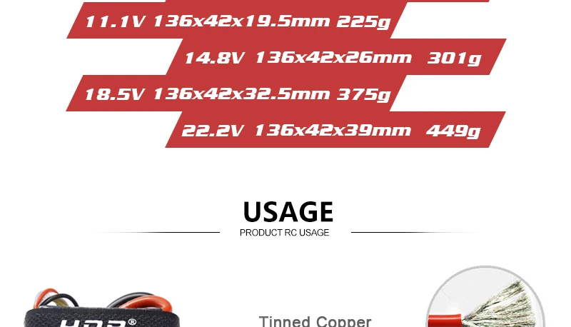 HRB Graphene 2S 7.4V 3000mah Lipo Battery, please don't overcharge more than 4.2V and dont overcharge below 3.7V