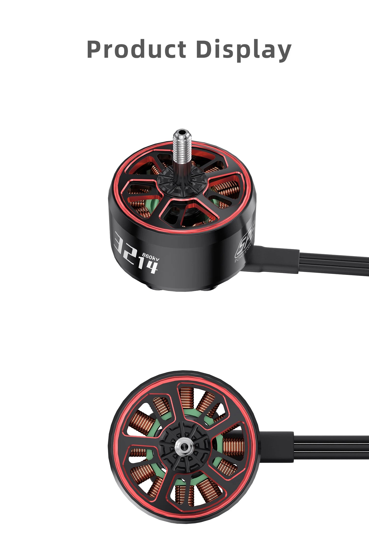 GEPRC SPEEDX2 3214 860KV Motor, Product Display 42i4 860kv Po